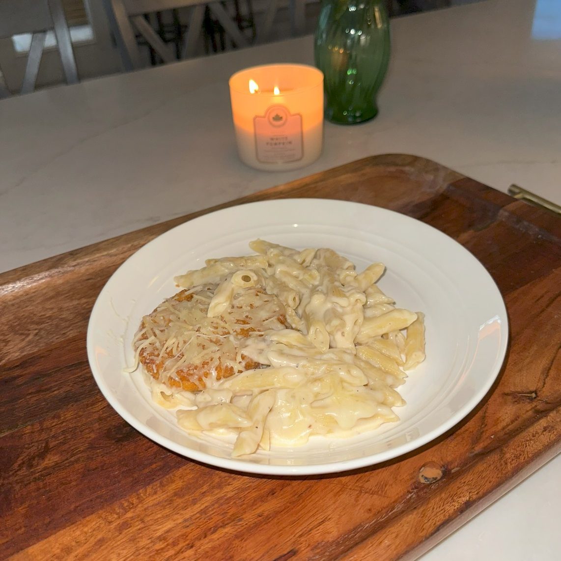 4 Ingredient Chicken Alfredo